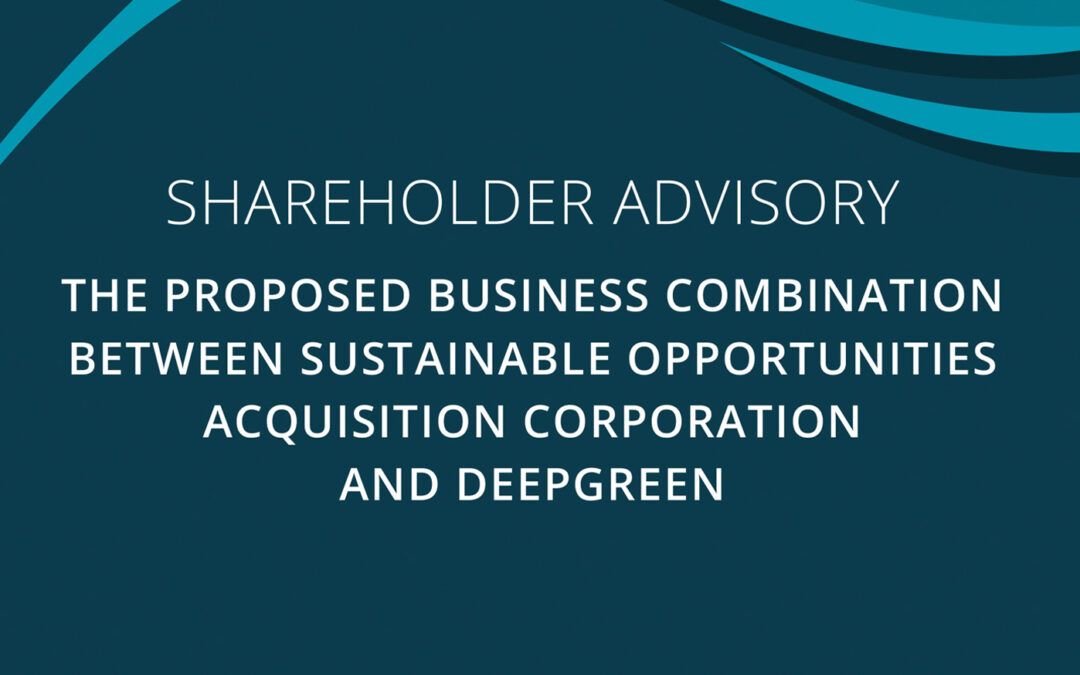 Shareholder Advisory